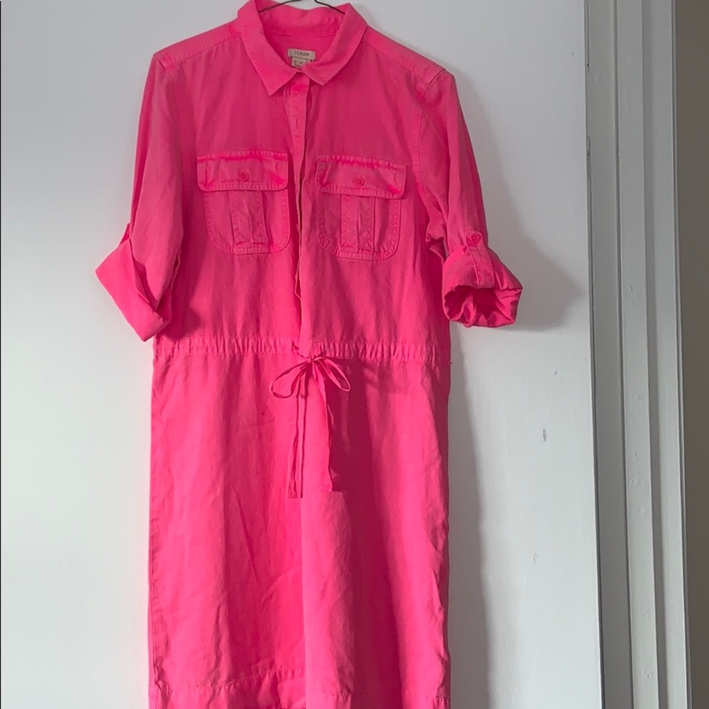 J Crew Pink Dress